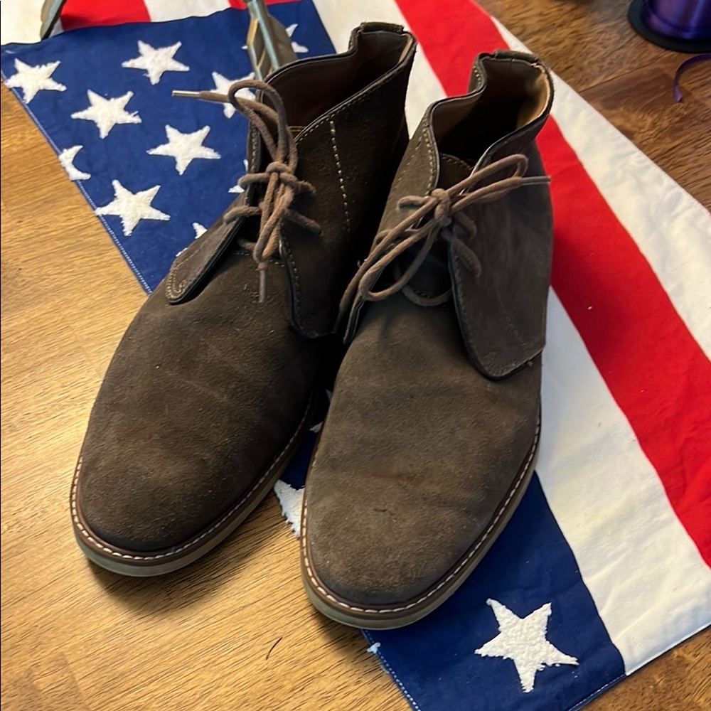 Men's Brown Suede Boots